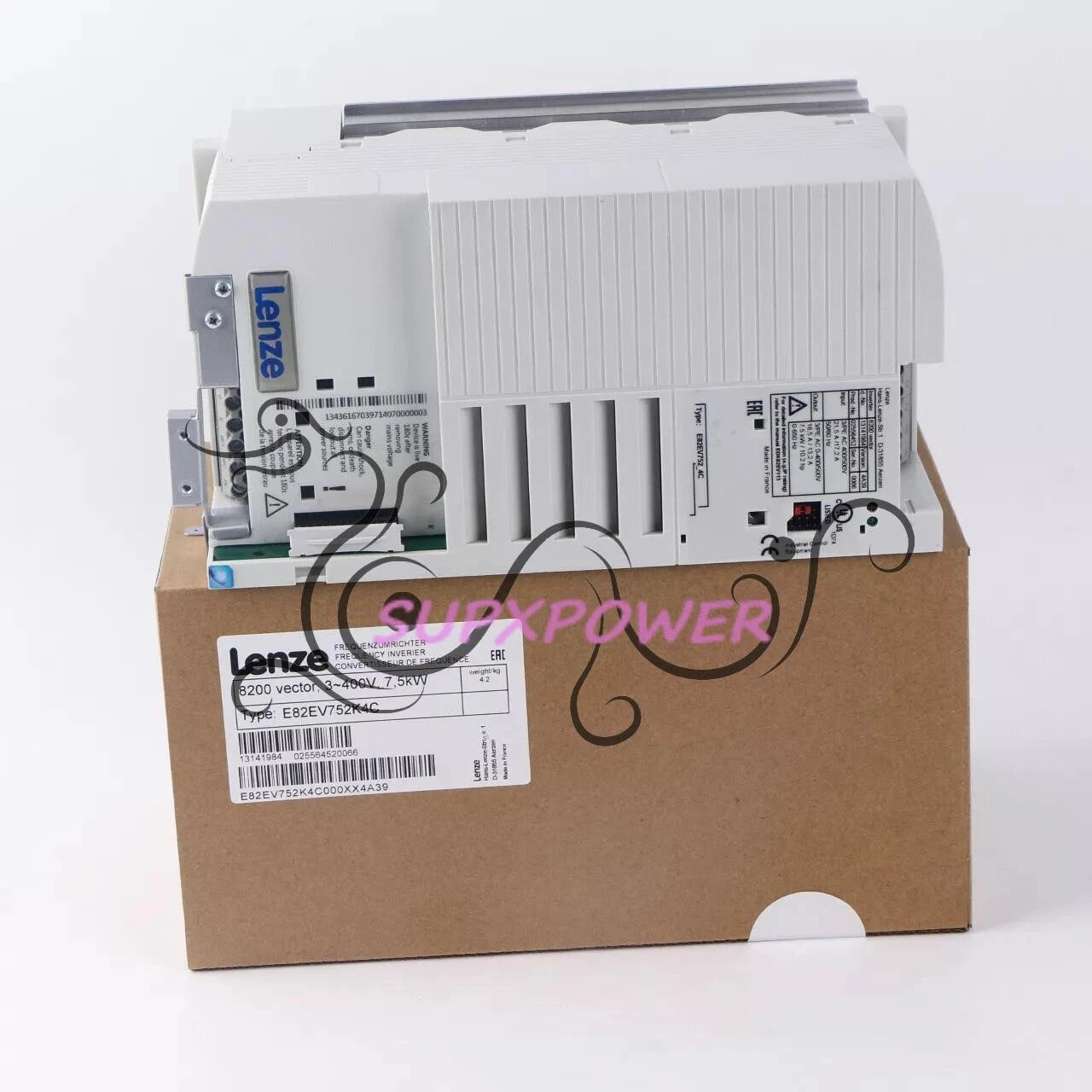 LENZE E82EV752K4C Frequency Converter 75KW #su