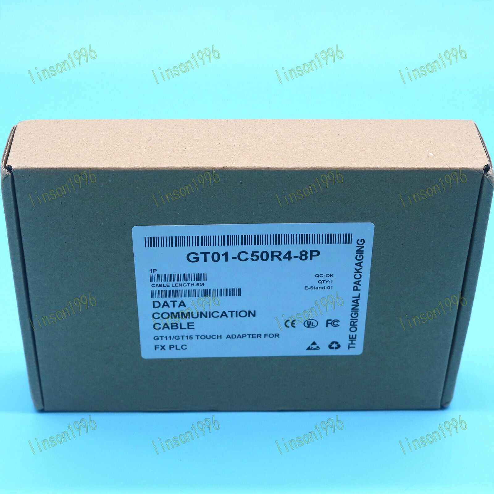 Mitsubishi GT01-C50R4-8P Communication Cable 5M Quality - MITSUBISHI