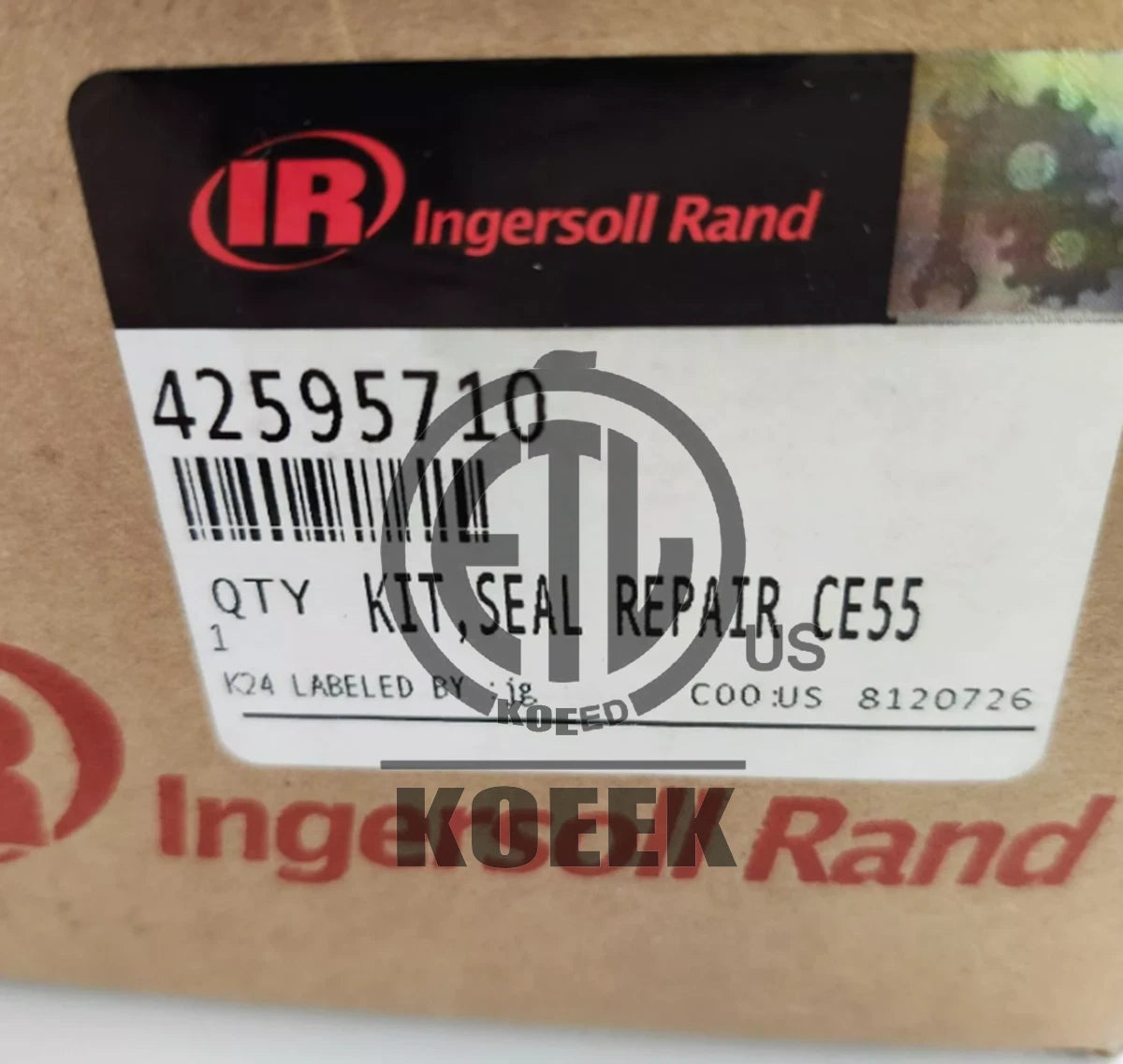 INGERSOLL RAND 42595710 Air Compressor Shaft Seal Kit #ko