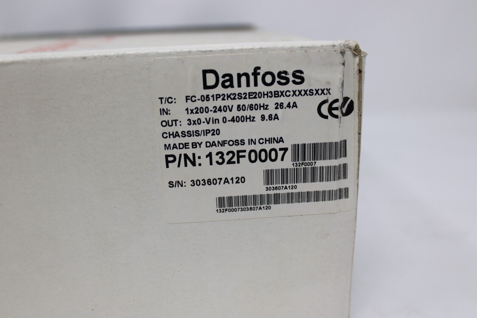 new Danfoss 132F007 VLT Inverter Drive