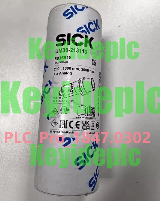 UM30213113 1PCS SICK UM30-213113 ULTRASONIC SENSOR 0-10V 4-20mA Fast ship