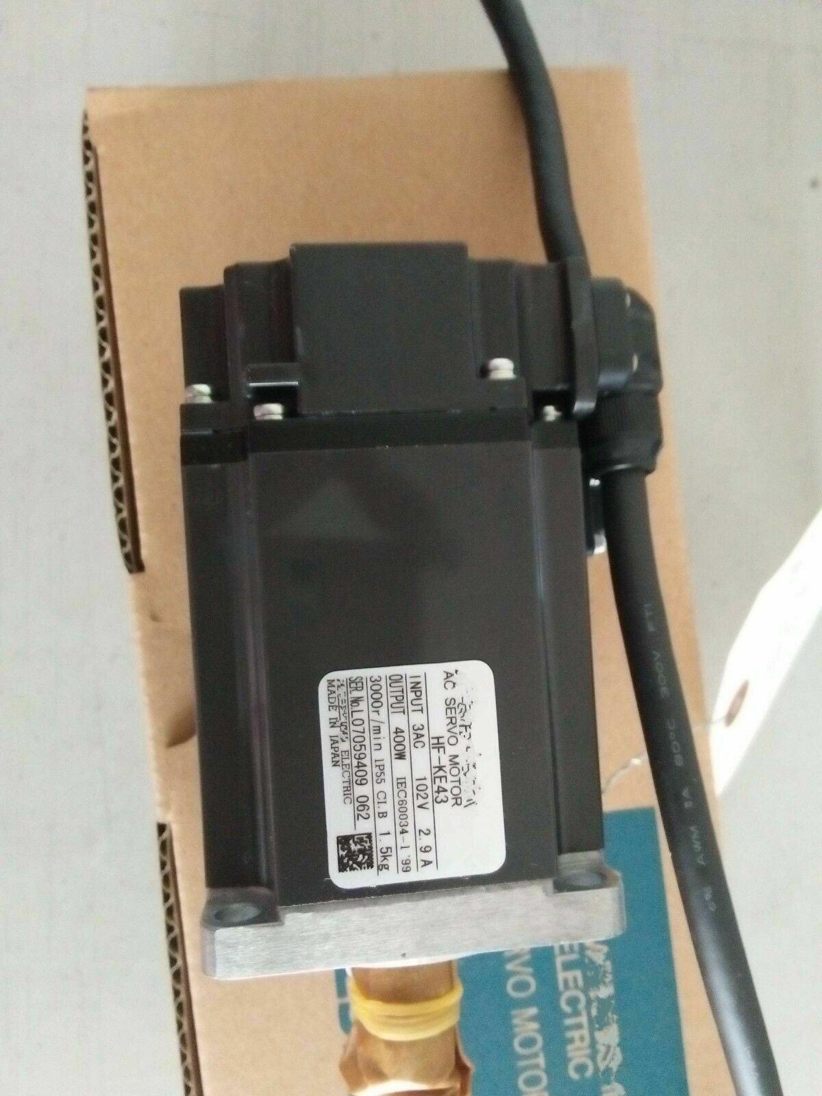 new 1PC MITSUBISHI AC SERVO MOTOR HF-KE43 HFKE43 PING - MITSUBISHI
