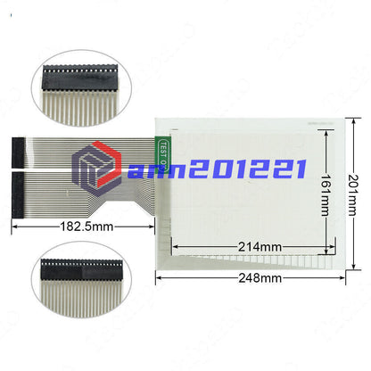 New 2711-T10C2 Front Case for 2711-T10C2L1 PV 1000 with Touch Screen and Film - YOURBRAND