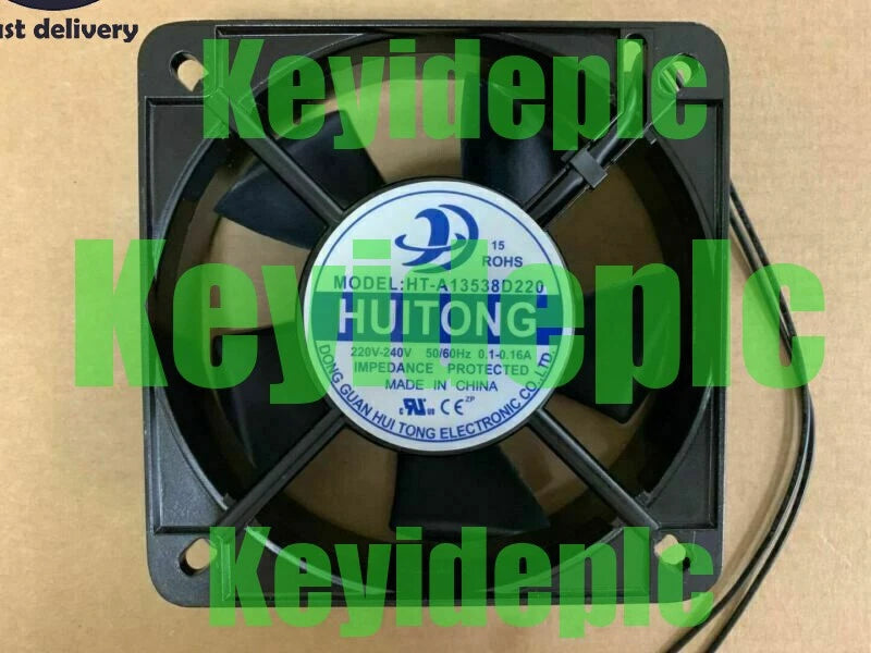 1PCS Cabinet Axial Cooling Fan HT-A13538D220 AC220-240V 0.1-0.16A #ke