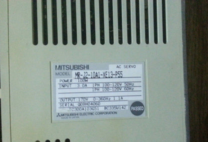 Mitsubishi Servo Drive MR-J2-10A1-XE13-P55 Tested - Good Condition - MITSUBISHI