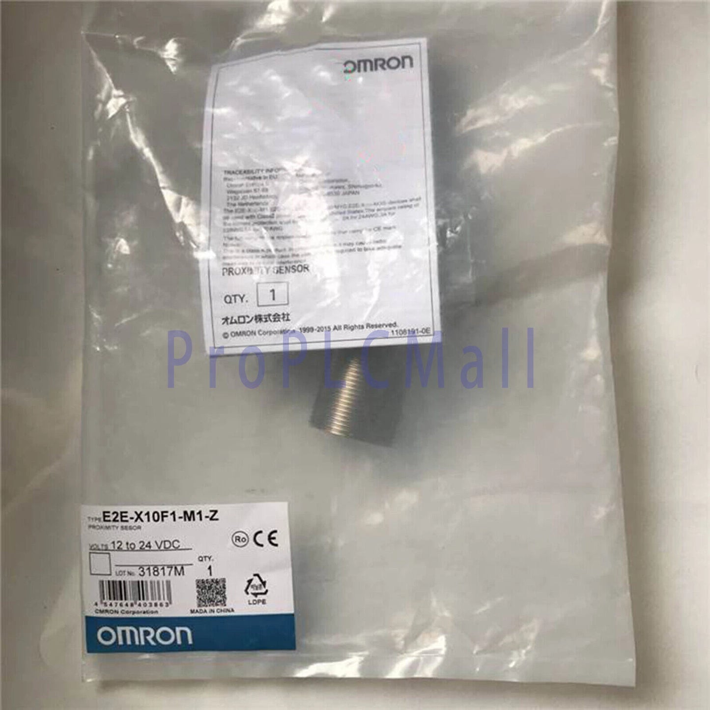 Omron E2E-X10MF1-M1-Z Proximity Sensor Free Shipping E2EX10MF1M1Z 1PCS
