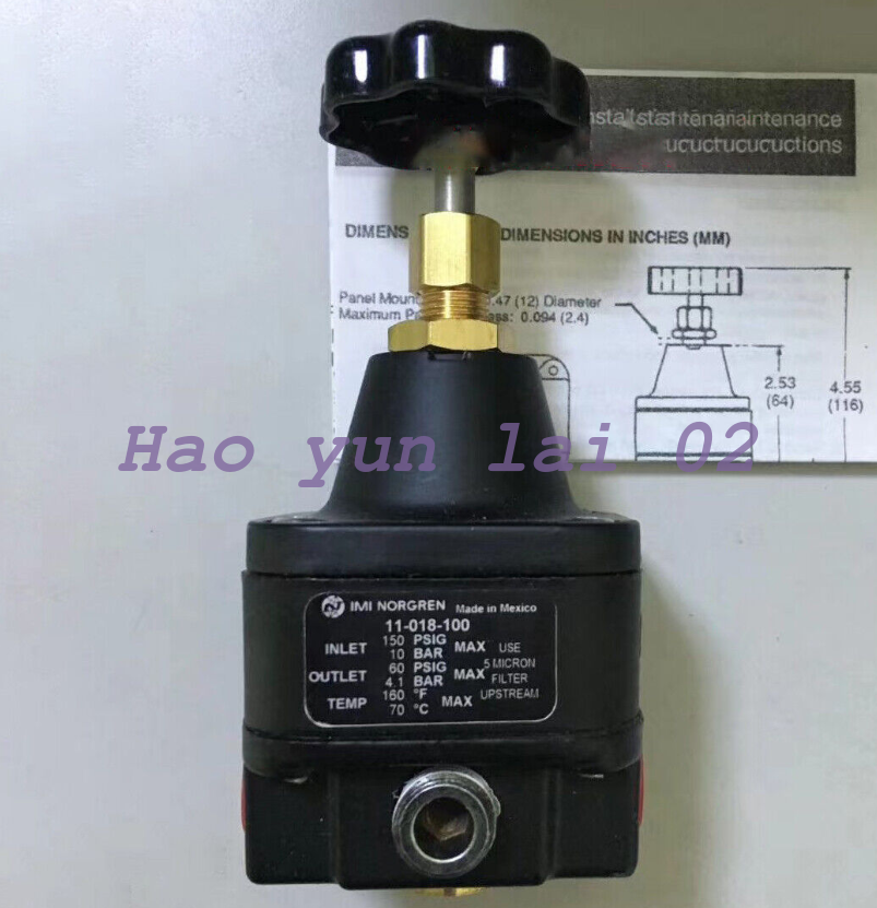 Precision Pressure Regulating Valve for Norgren 11-018-100 - NORGREN