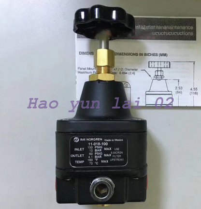 Precision Pressure Regulating Valve for Norgren 11-018-100 - NORGREN