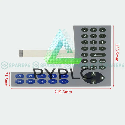 1X For Panelview Plus 600 keypad keyboard 2711P-K6C5D 2711P-K6M1A 2711P-K6M1D