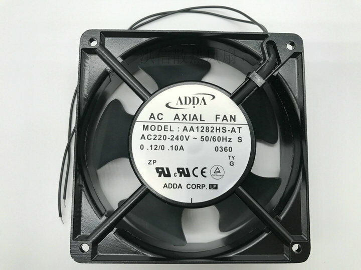 new 1pcs    ADDA AA1282HS-AT AC220V-240V 0.12A 0.10A 12038 axial fan