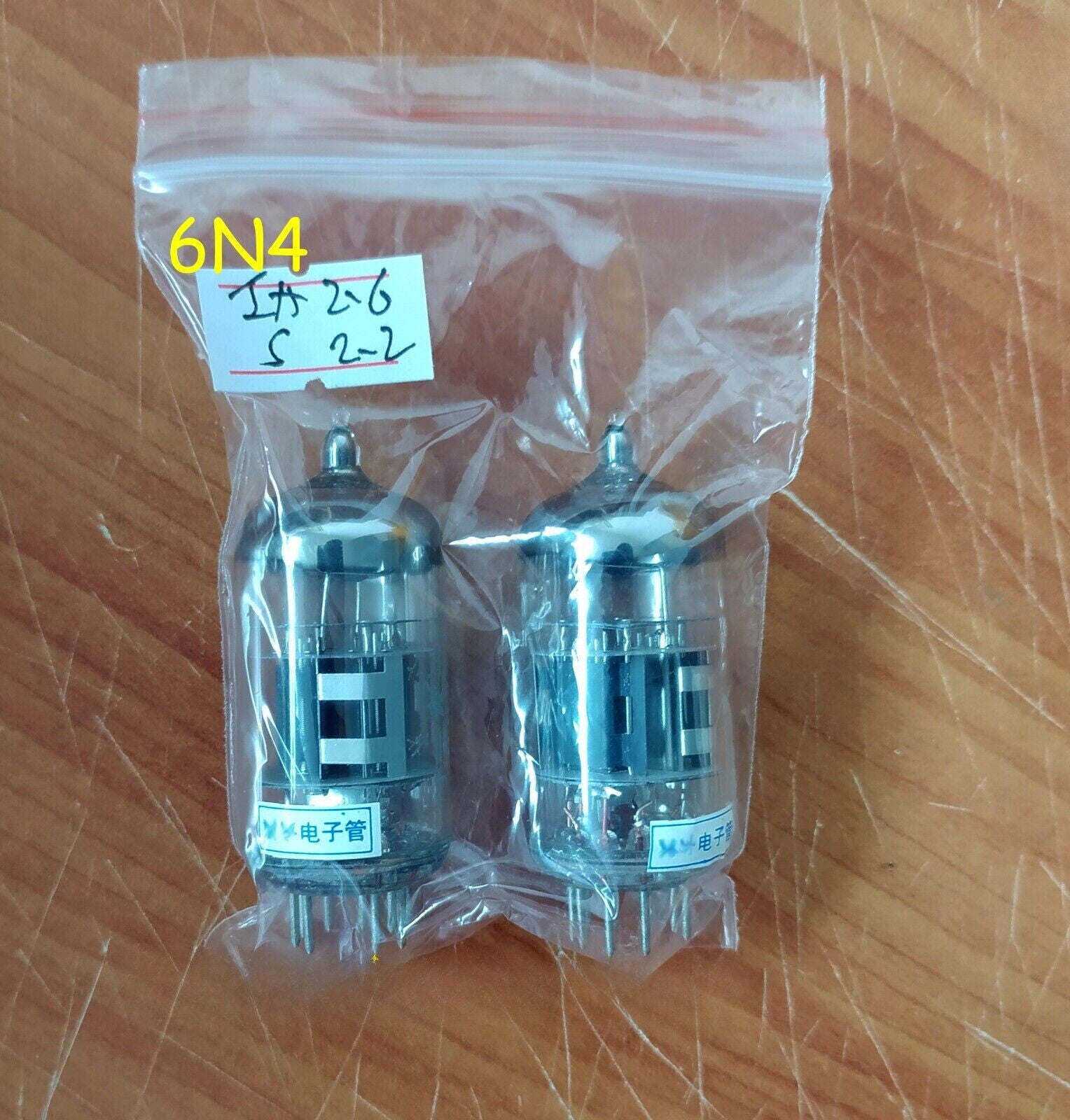 new 1Pair NOS 6N4 Electronic Amplifier Tube For ShuGuang PSVANE EH 12AX7 ECC83 5751 - SHUGUANG