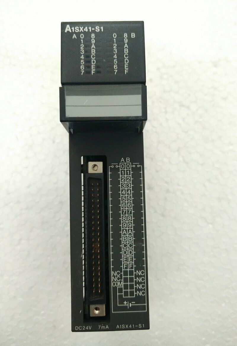 Used Mitsubishi A Series PLC Module A1SX41-S1 A1SX41S1 Fully Tested - MITSUBISHI