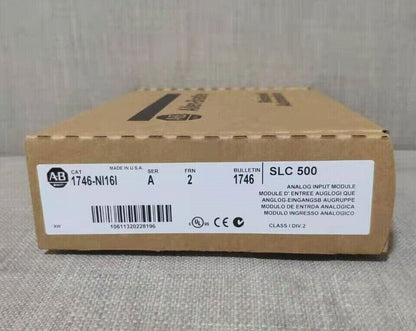 New Factory Sealed AB 1746-NI16I SER A SLC 500 16 Point Analog Input Module - KOEED