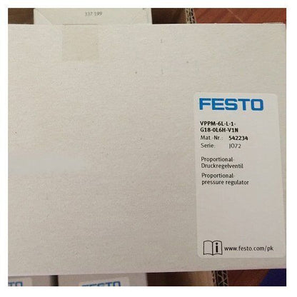 FESTO Pressure Valve VPPM-6L-L-1-G18-0L6H-V1N - FESTO