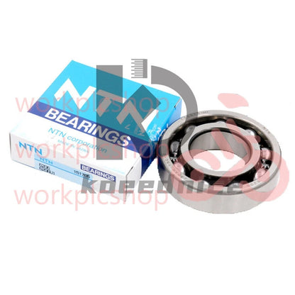 NTN 6204 Single Row Radial Ball Bearing - Open Type 20x47x14mm.