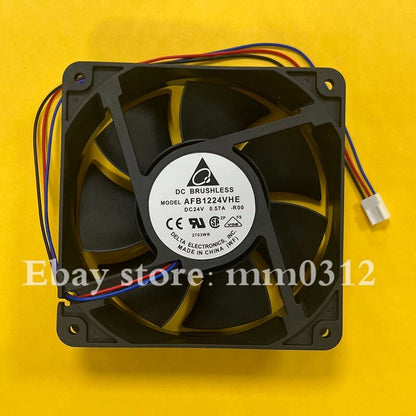 Delta AFB1224VHE-R00 DC24V 0.57A 12CM 3-Wire Inverter Cooling Fan