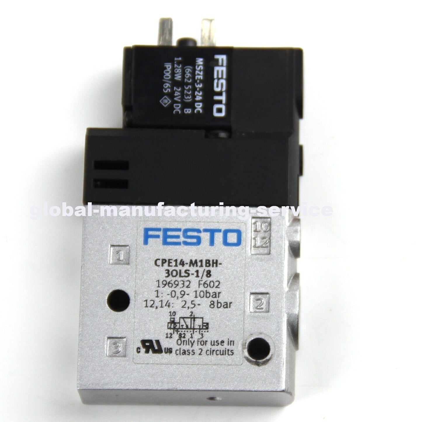 FESTO Pneumatic Solenoid Valve CPE14-M1BH-3OLS-1/8 196932 – 1PC - FESTO