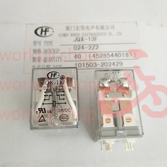 1pc HONGFA JQX-13F-024-2Z2 Power Relay 24VDC 8Pin 10A
