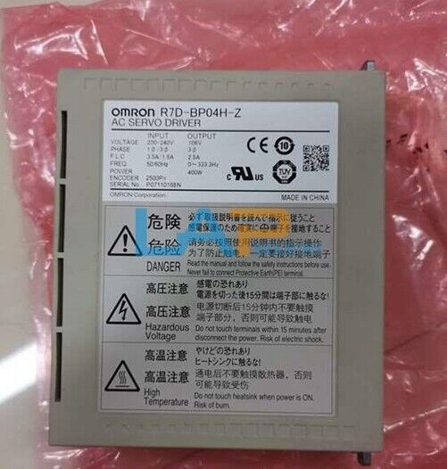 OMRON R7D-BP04H-Z AC Servo Driver 200-240V Power Supply - OMRON