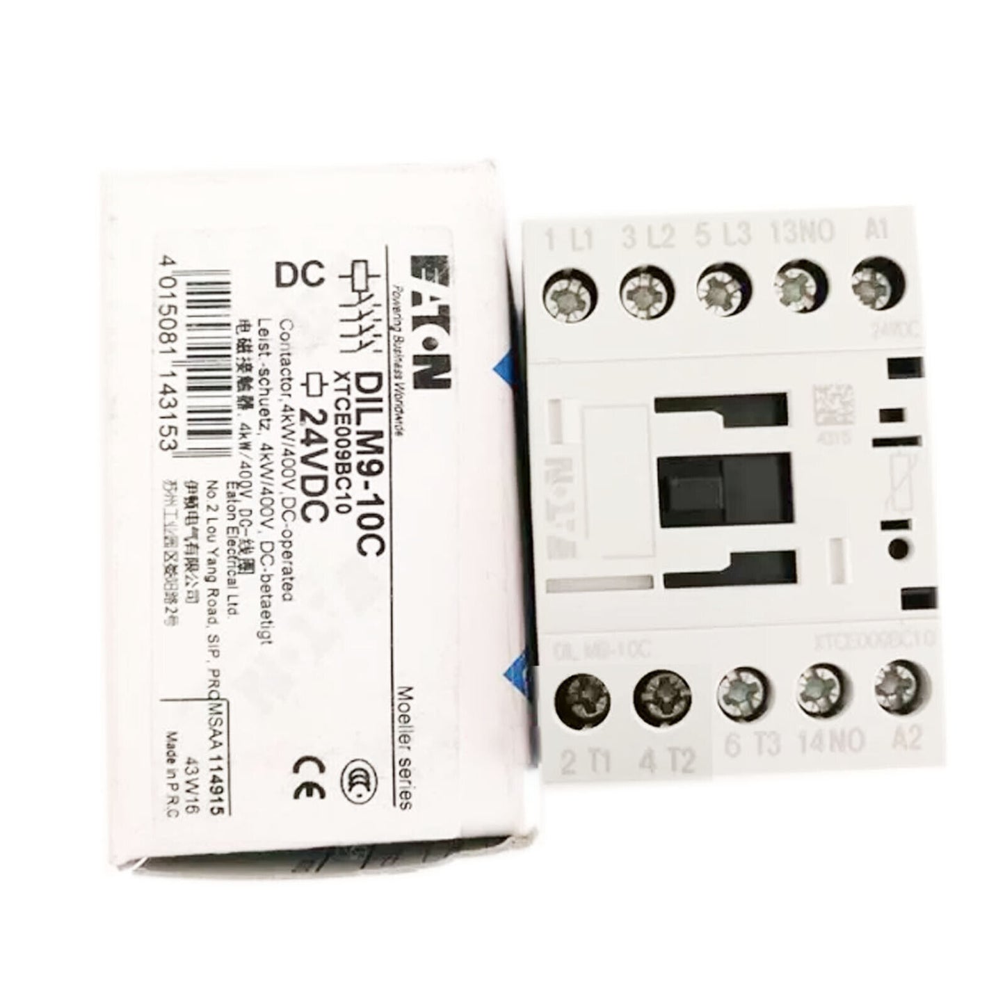 1PC MOELLER DILM9-10C DC Contactor 24V - MOELLER