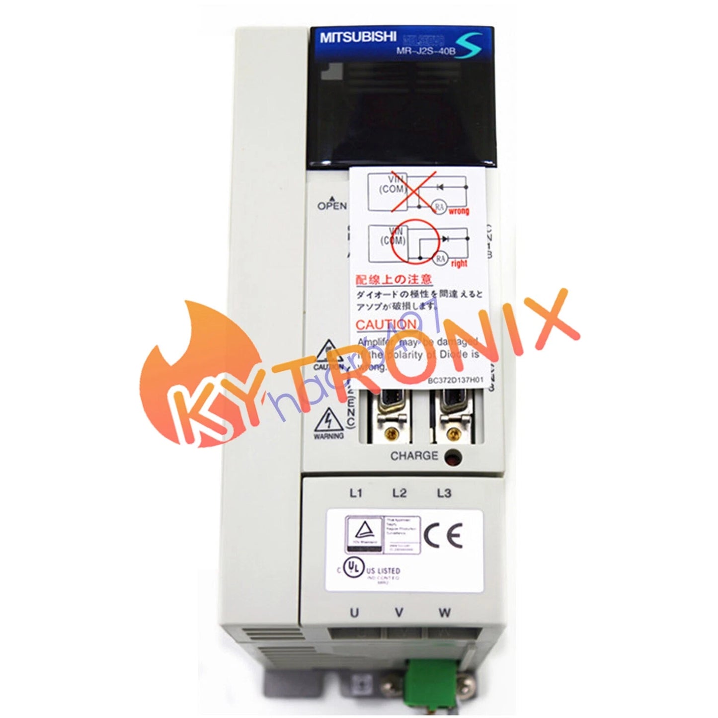 MITSUBISHI MR-J2S-40B AC Servo Drive