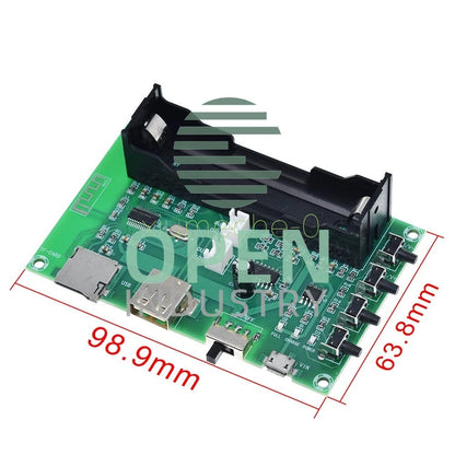 PAM8403 Bluetooth Amplifier Stereo Board Dual channel 10W For 18650 Battery
