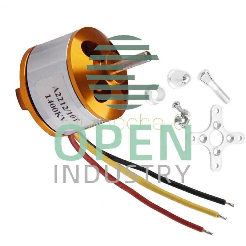 A2212 1400kv Outrunner Motor Brushless Airplane Aircraft Quadcopter Helicopter