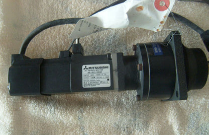 Used Mitsubishi HC-KFS13BG2 AC Servo Motor in Good Condition - MITSUBISHI