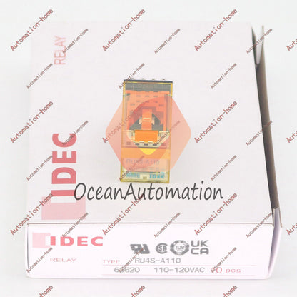 10pc IDEC intermediate relay RU4S-A110 AC110-120V