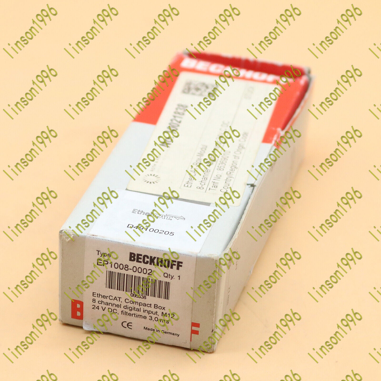 New For BECKHOFF EP1008-0002 Module in Box: Fast Delivery - BECKHOFF