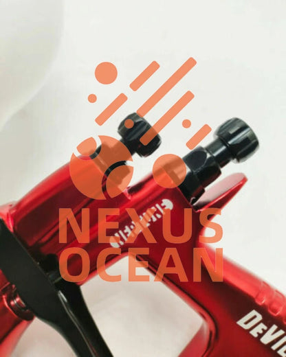 Paint 600ml Neptune red 110B 1.3mm Nozzle Spray Gun Cars for Devilbiss