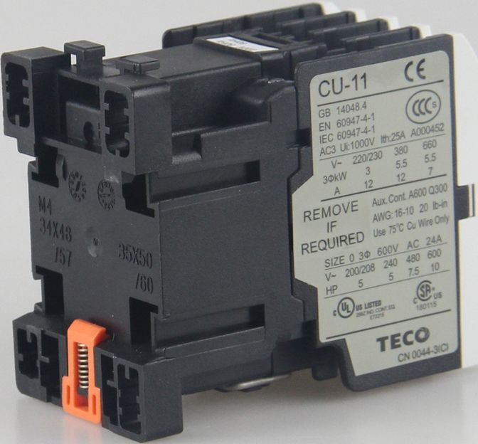 new CU-11  CU 11 3A1a 220VAC  TECO AC Contactor