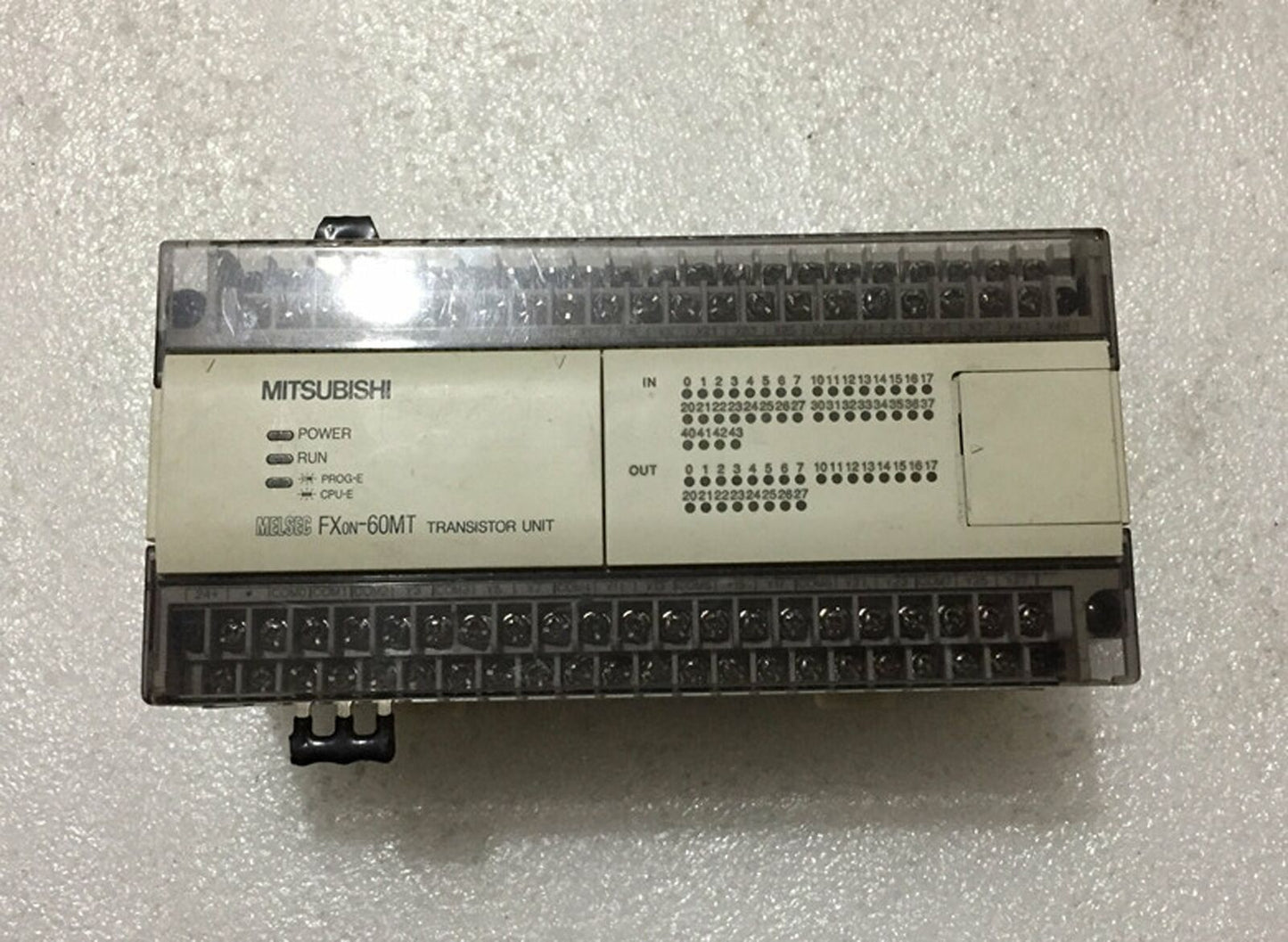 Used Mitsubishi FX0N-60MT-001 Programmable Controller Tested - MITSUBISHI