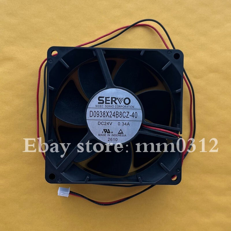 1pcs  SERVO D0938X24B8CZ-40 DC24V 0.34A 8.16W equipment fan