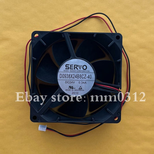 1pcs  SERVO D0938X24B8CZ-40 DC24V 0.34A 8.16W equipment fan