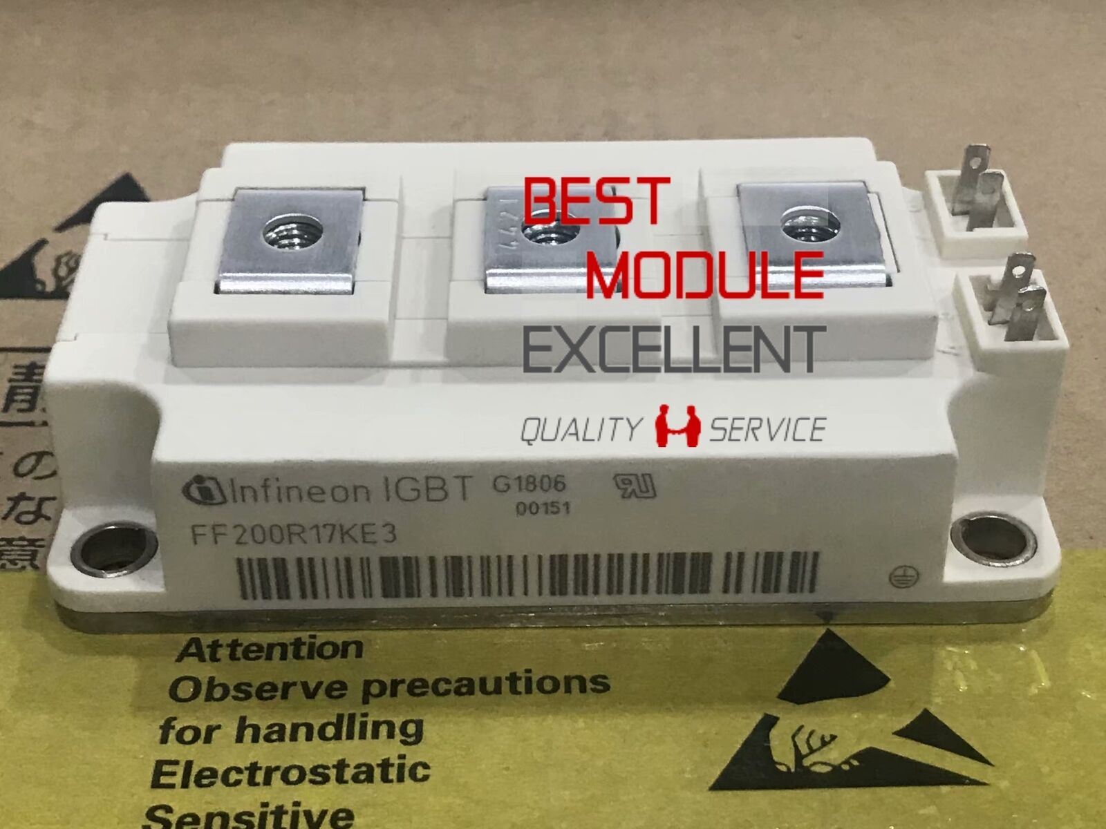 New 1PCS INFINEON FF200R17KE3 Power Supply Module Quality Assurance - INFINION