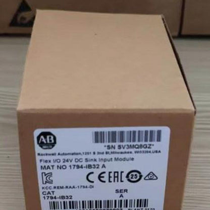 Factory Sealed AB 1794-IB32 Flex 24V DC SINK Input Module 1794IB32 - FACTORY SEALED