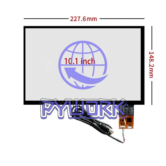 Capacitive Touch Screen + USB Cable Plug and Play 228*148mm 227x148mm 10.1 inch~