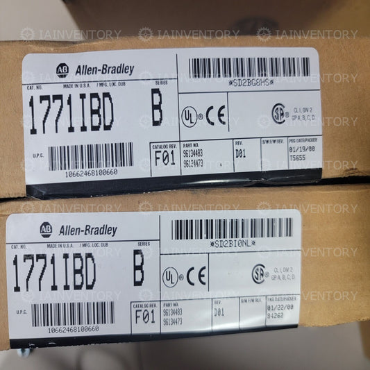 1PC Allen-Bradley 1771-IBD Industrial Timer - ALLEN-BRADLEY