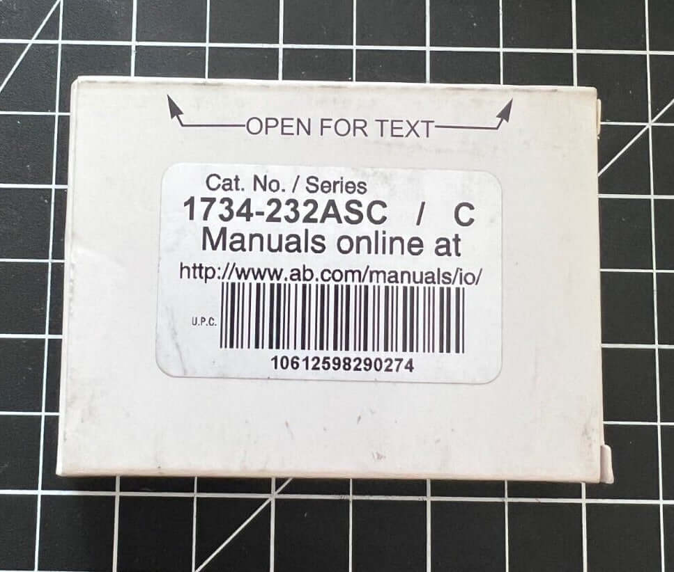 Allen-Bradley 1734-232ASC ASCII Interface Module - ALLEN-BRADLEY