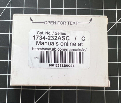 Allen-Bradley 1734-232ASC ASCII Interface Module - ALLEN-BRADLEY