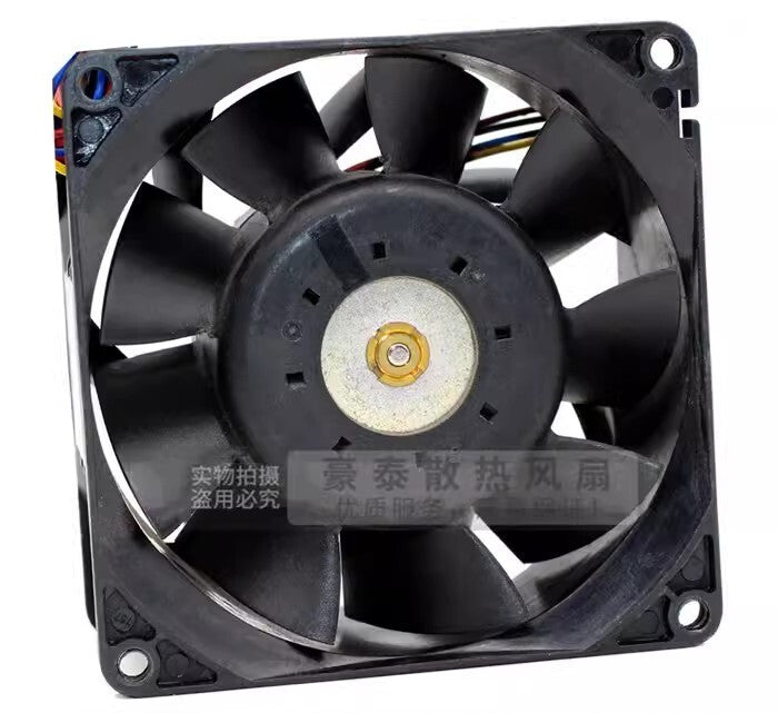 AVC 2B08038B48U-P099 8038 DC48V 0.58A 8CM 4-Pin Server Cooling Fan
