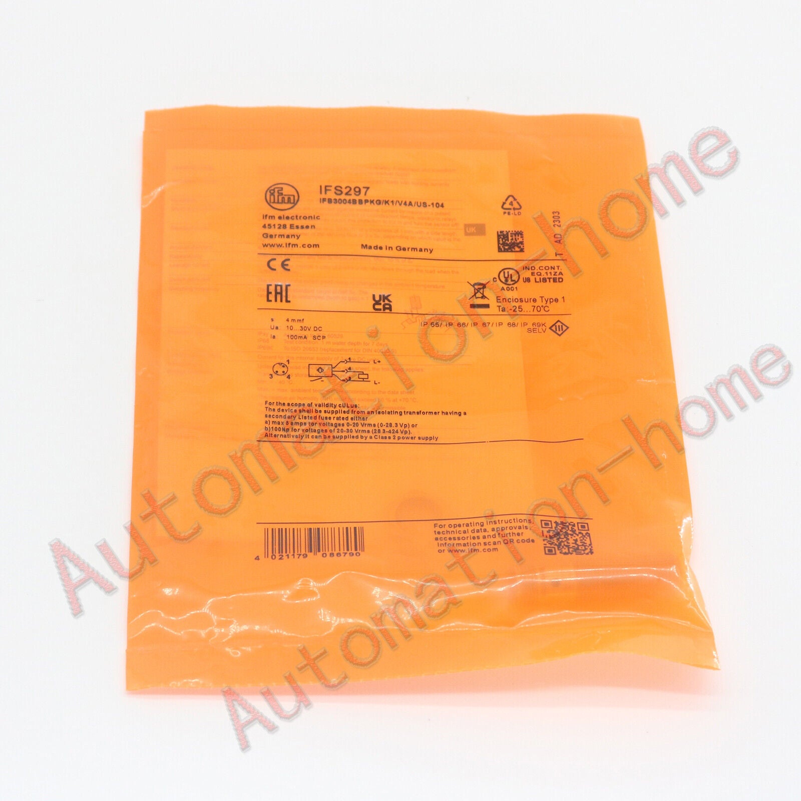 IFM Proximity Switch IFS297 - IFM