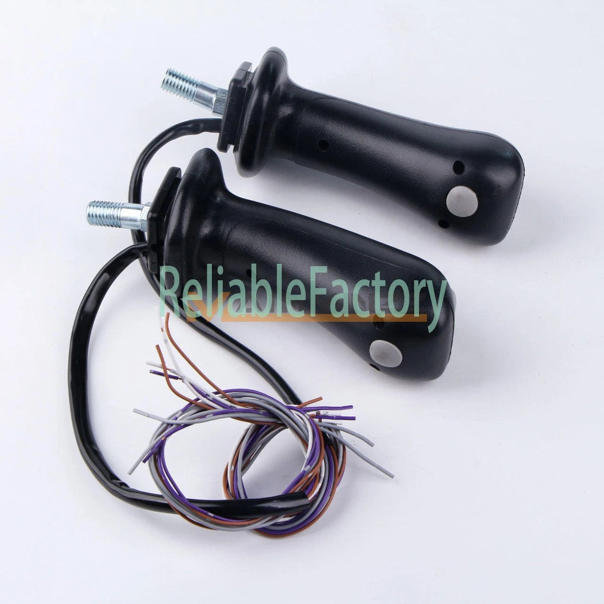 1 Pair 4 BUTTONS Joystick Handle Fits REXROTH EXCAVATOR