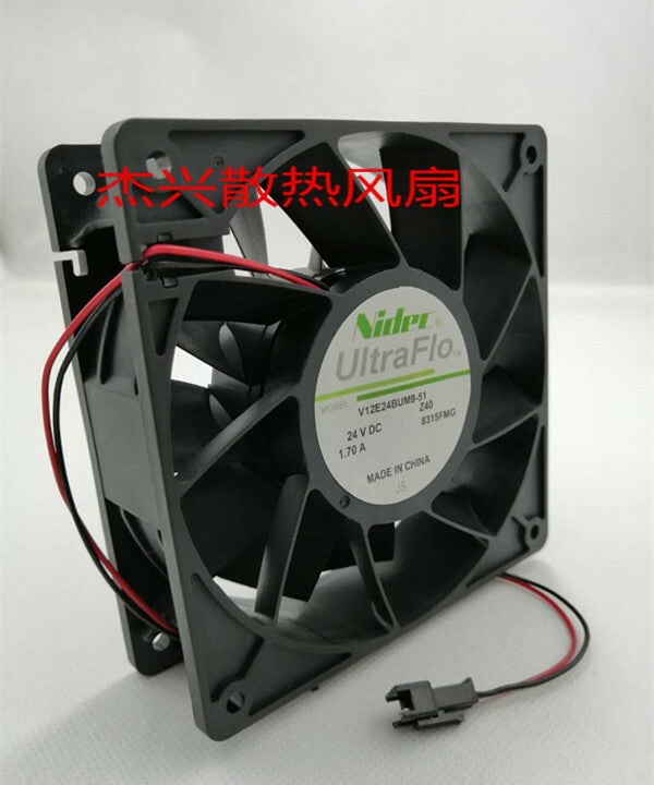 NIDEC v12e24bum9-51 24V 1.70A 12038 cooling fan