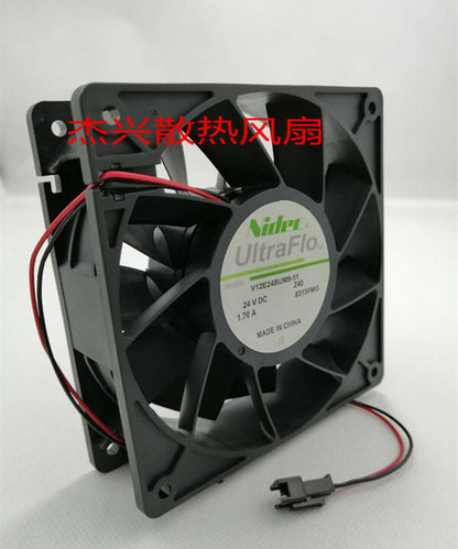 NIDEC v12e24bum9-51 24V 1.70A 12038 cooling fan