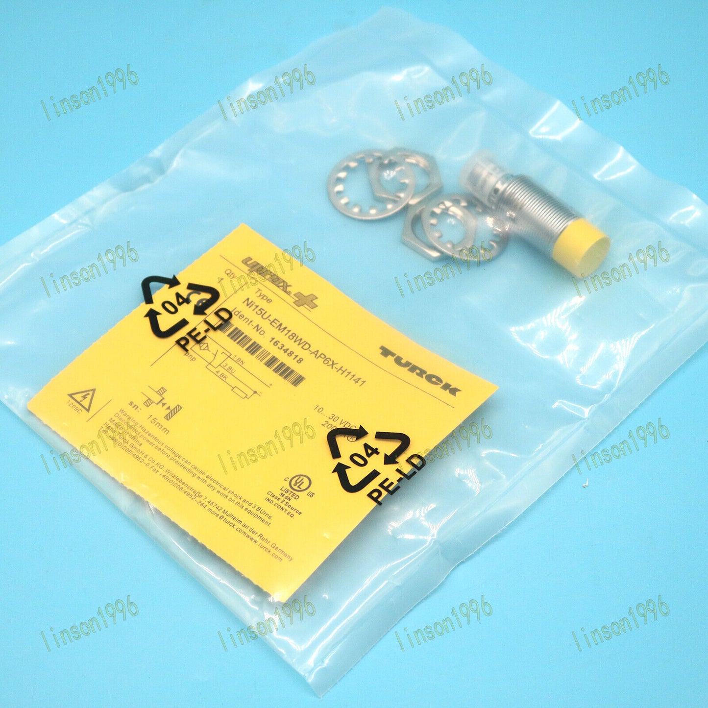 TURCK Proximity Switch NI15U-EM18WD-AP6X-H1141 1634818 - TURCK