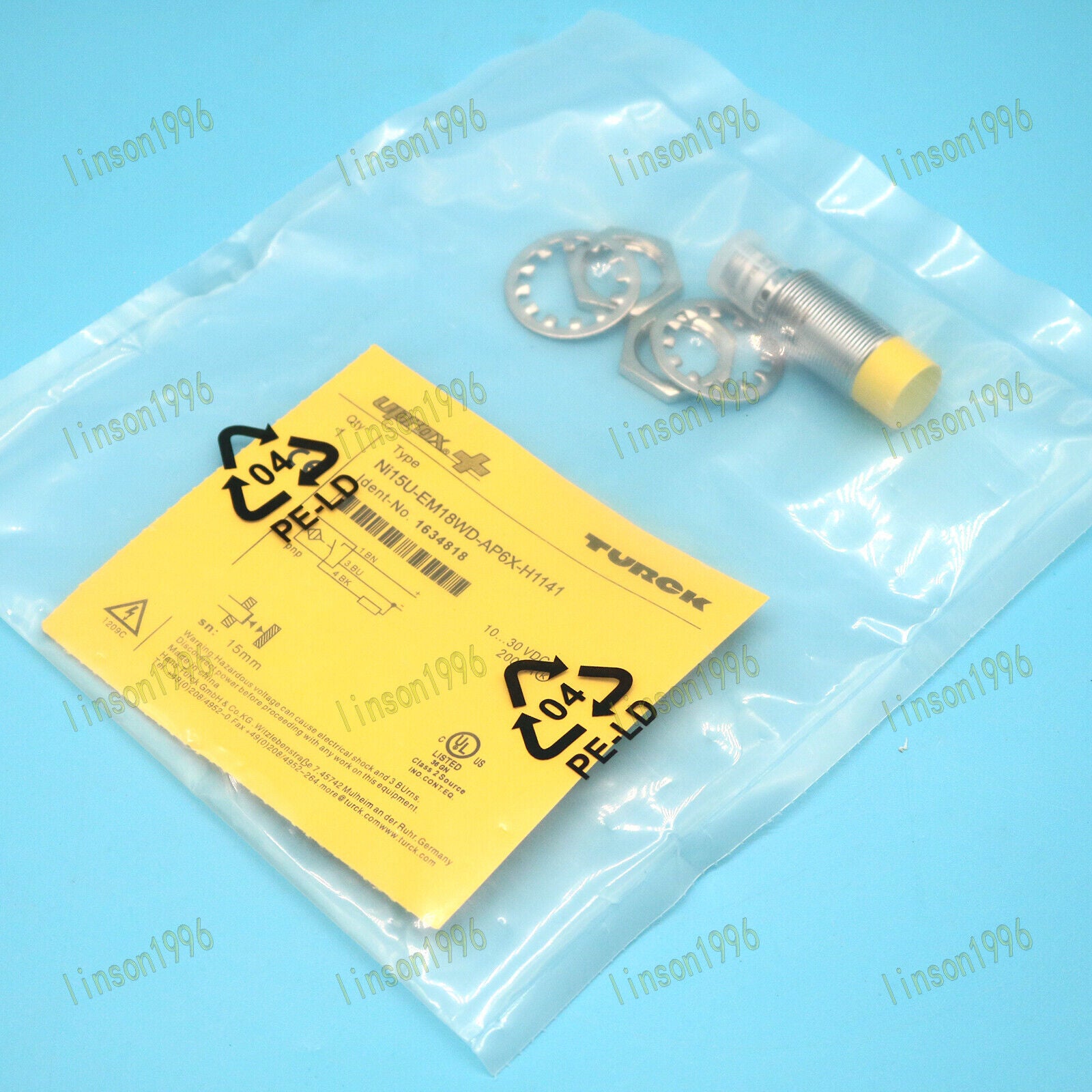 TURCK Proximity Switch NI15U-EM18WD-AP6X-H1141 1634818 - TURCK