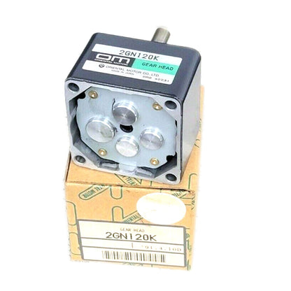 ORIENTAL MOTOR 2GN120K GEAR HEAD 1PC - ORIENTAL MOTOR
