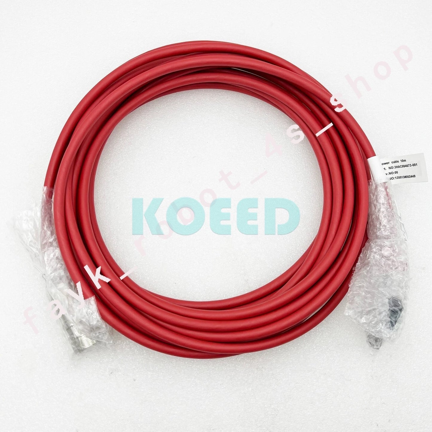 1Pc 10M Cable plug For ABB robot DSQC3120 3HAC085590-001 teach pendant connector